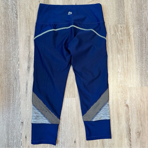 RBX Blue and Gray 3/4 Leggings - Picture 4 of 4
